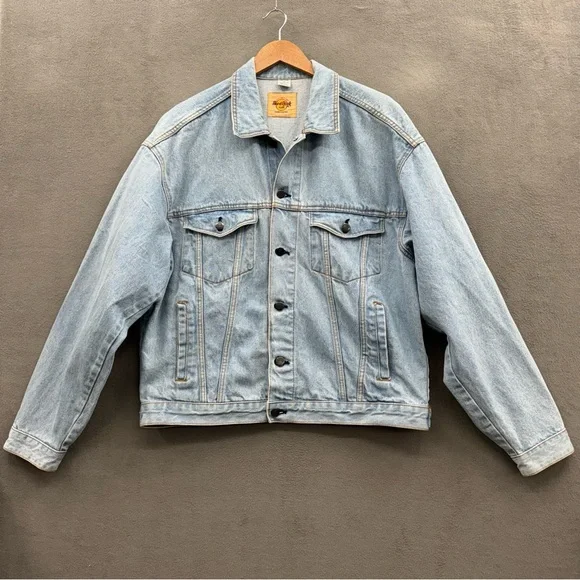 希少 90's Stone  Denim Cover All 希少 90's Stone Denim Cover All Vintage Rhinestone Studded Monique